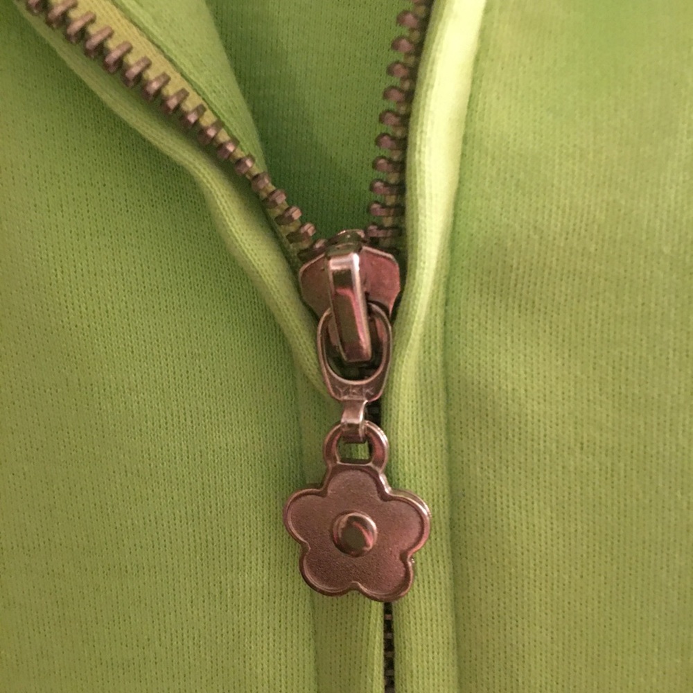 Womens green jacket lime green